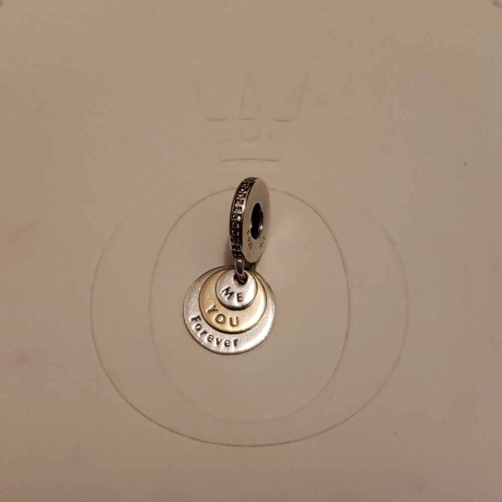 You Me Forever Pandora Charm